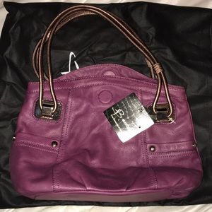Purple B. Makowski purse.